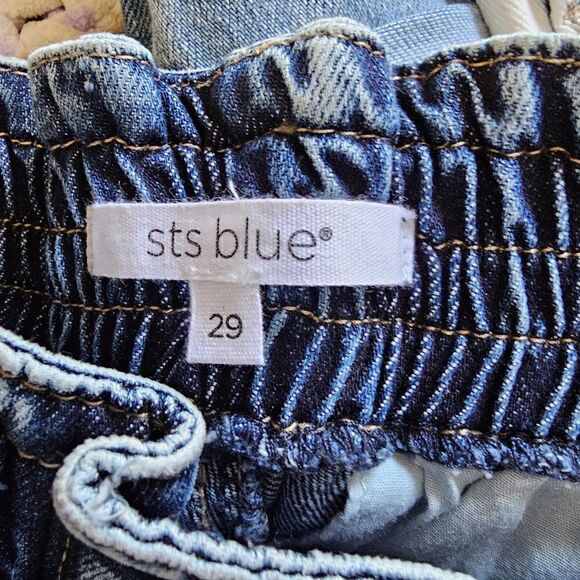 NWT STS BLUE MILA PAPER BAG SHORT 13' HIGH RISE SIZE 29 - Picture 13 of 15
